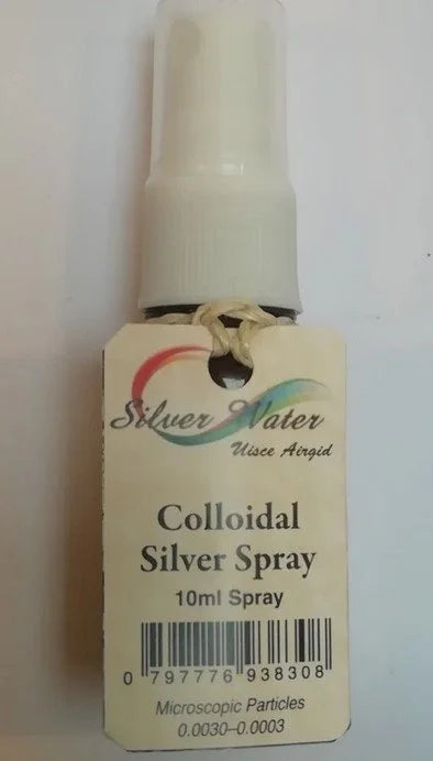 Silver Water (Uisce Airgid) | Colloidal Silver 30PPM Spray – 10ml