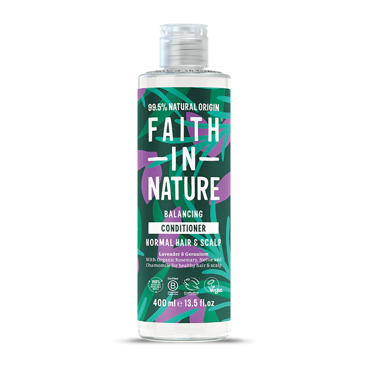 Faith In Nature Lavender & Geranium Balancing Conditioner 400 ml .