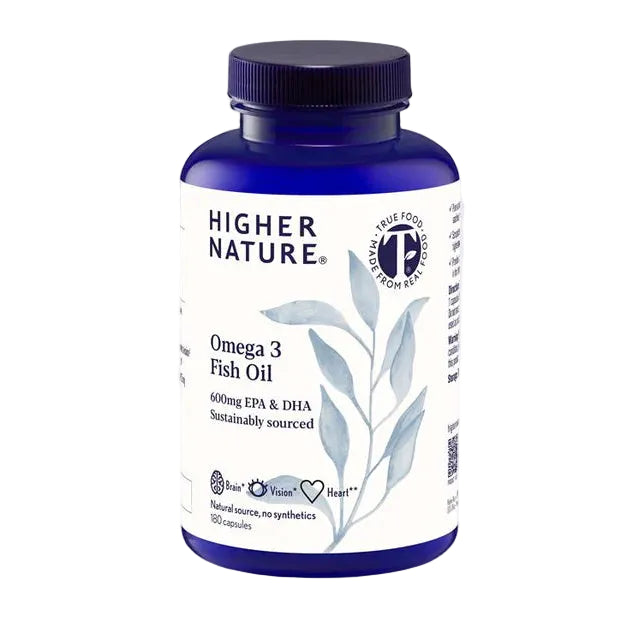 Higher Nature Omega 3 Fish Oil (1000mg)