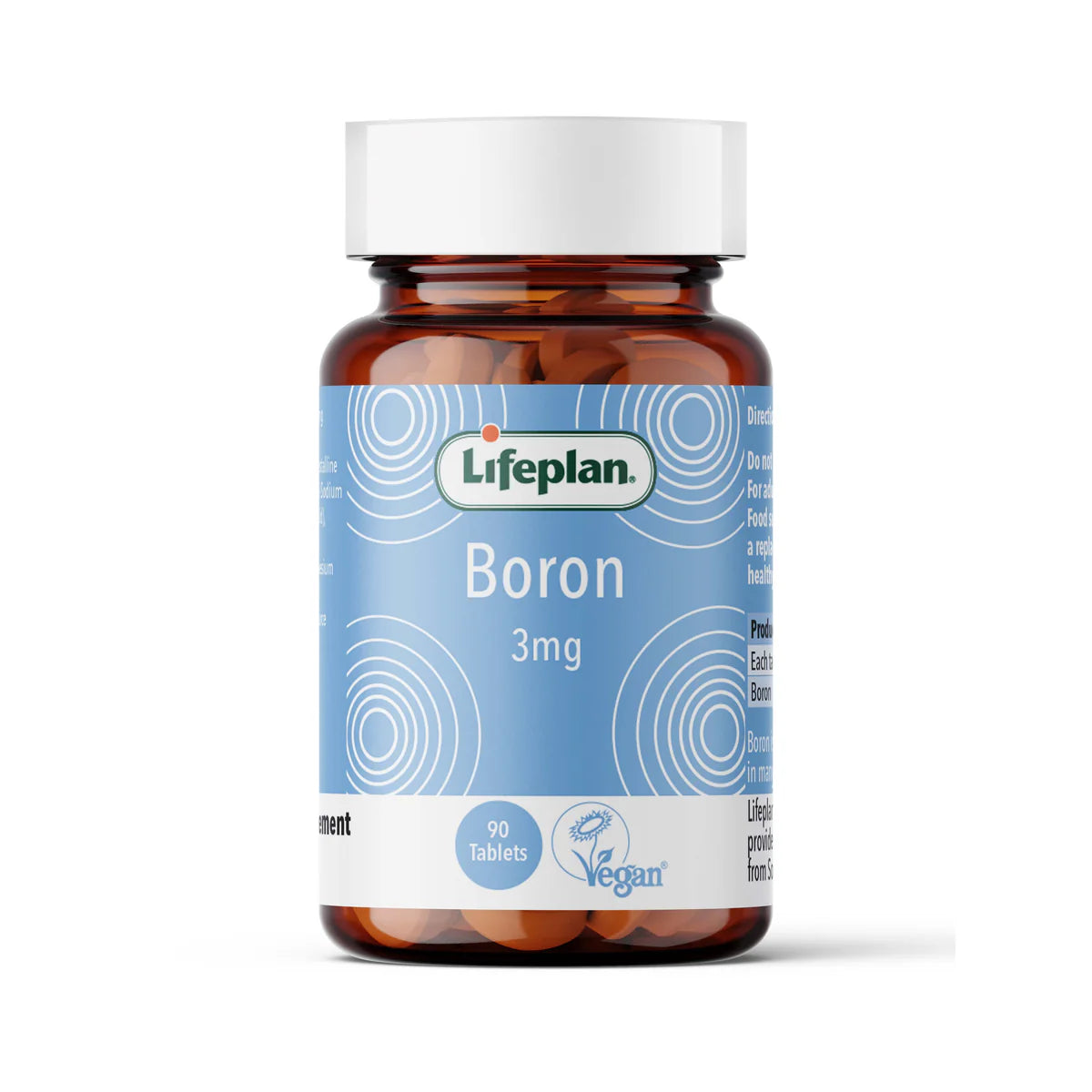 Lifeplan Boron 3mg - 90 tablets