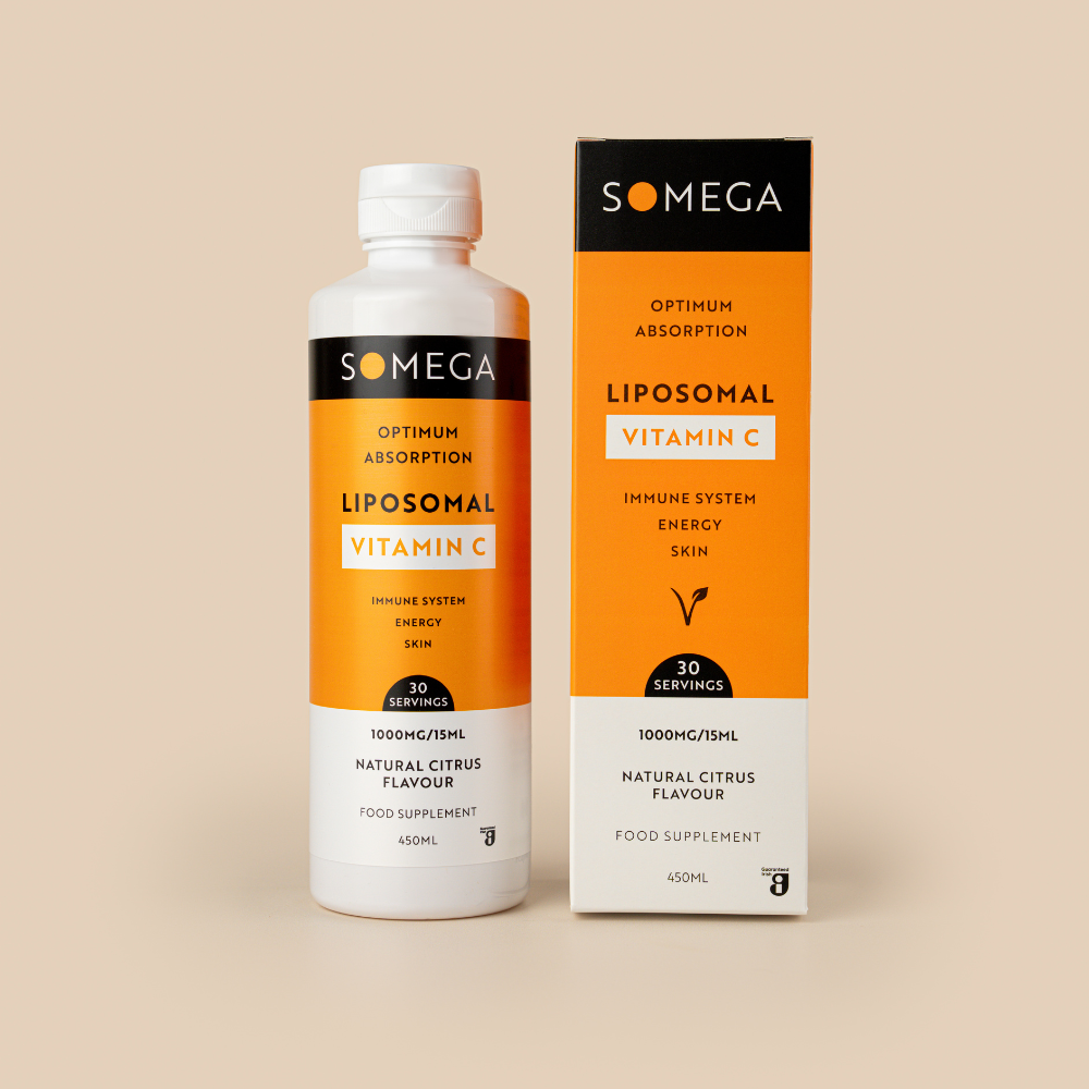 GoSome Liposomal Vitamin C liquid supplement for high absorption immune support and skin health 250ml bottle.