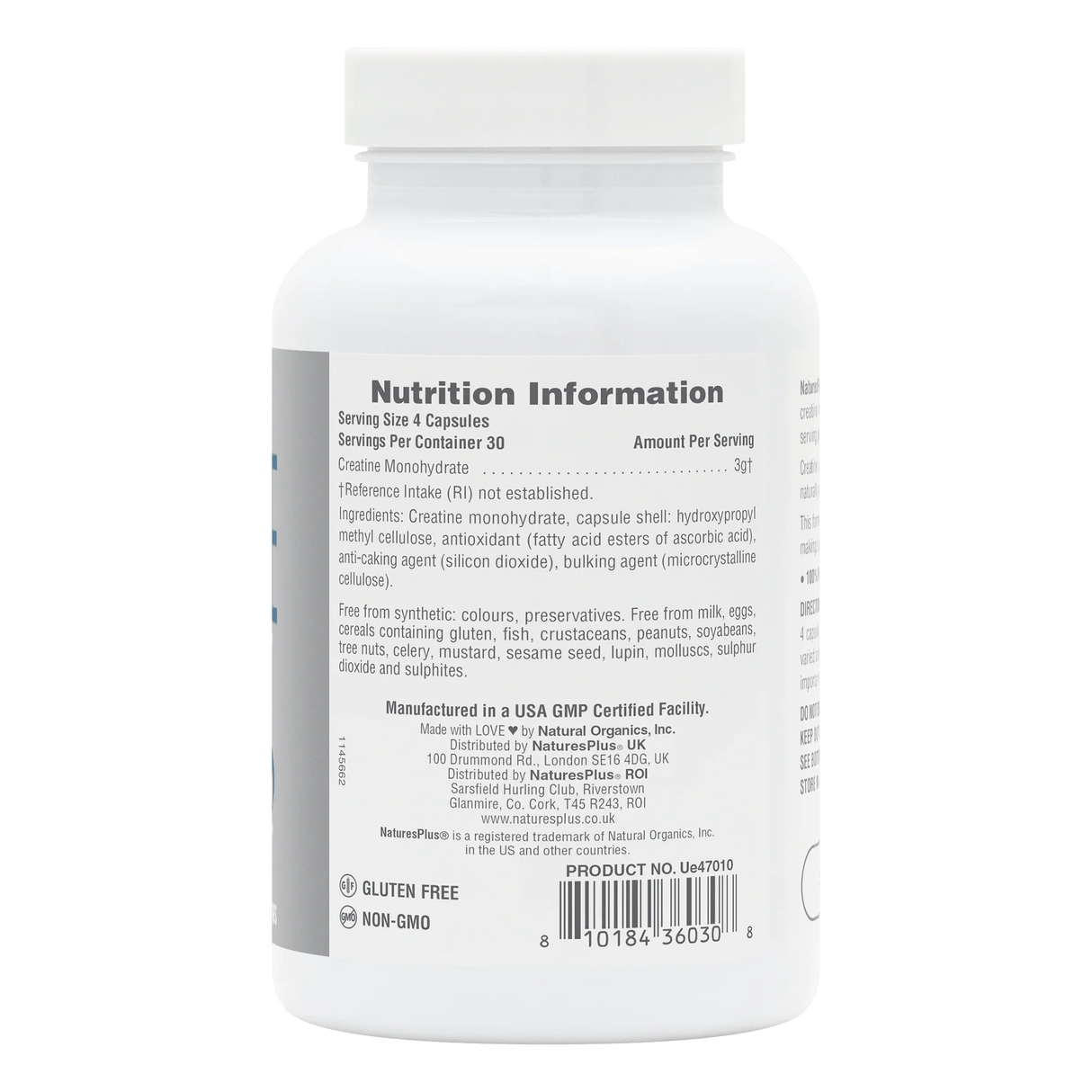 Natures Plus Micro-Optimised Creatine - 120 capsules