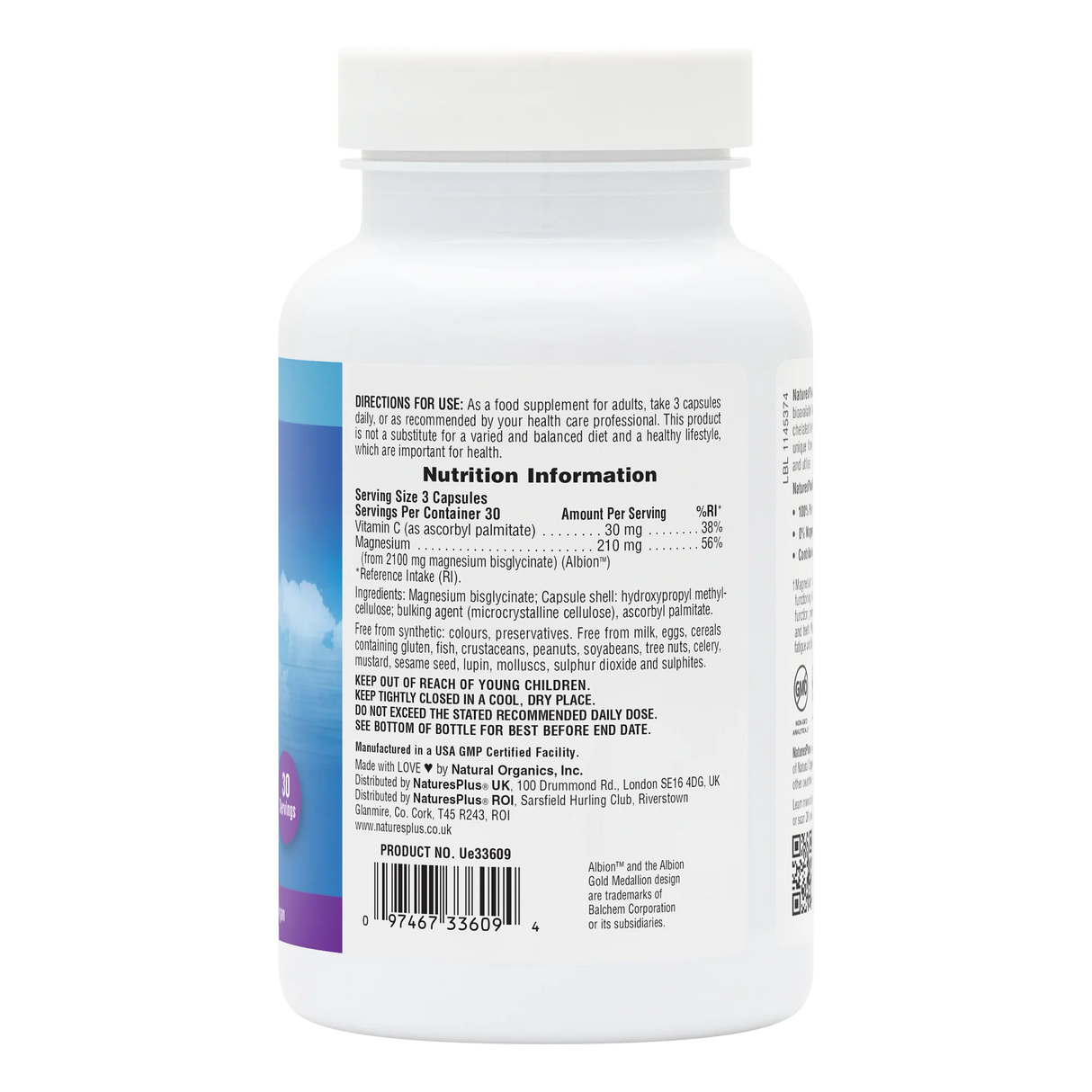 Natures Plus Magnesium Bisglycinate