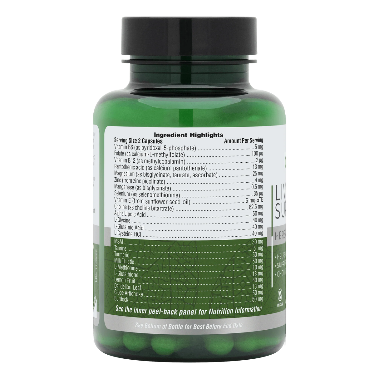 Nature’s Plus BioAdvanced Liver Support – 60 Capsules