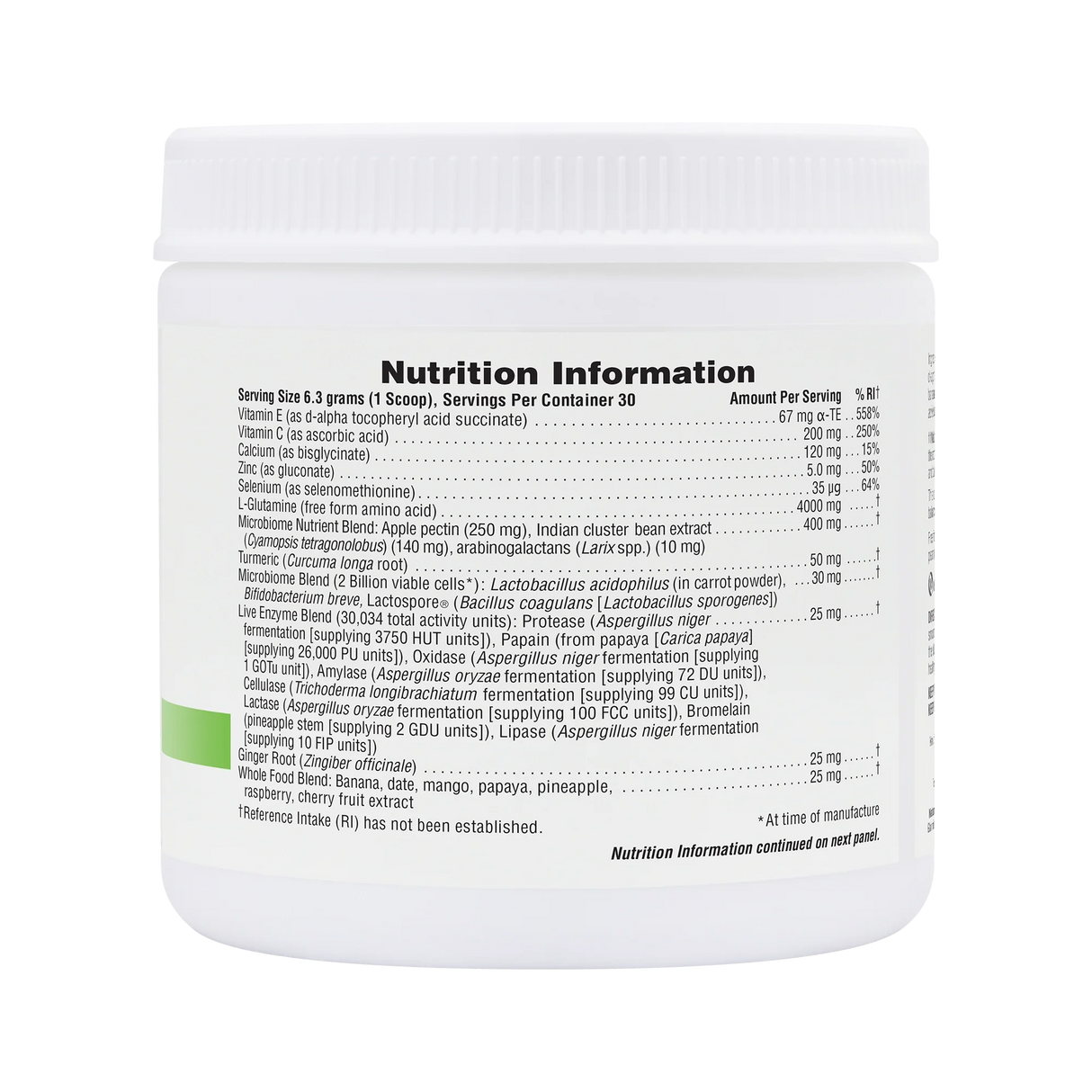 Nature’s Plus GI Nutra Drink Powder 186g
