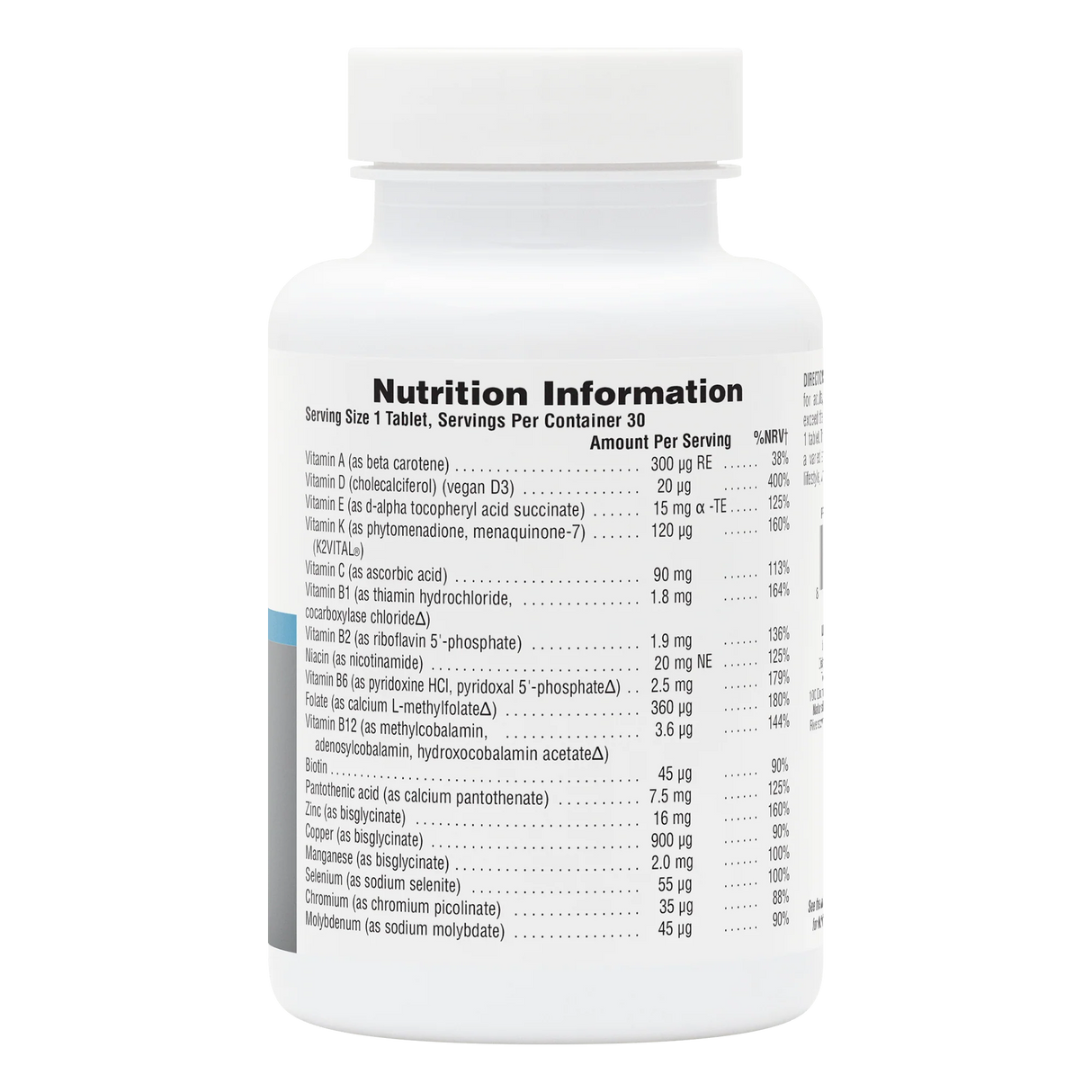 Nature’s Plus His Journey - His Journey Multivitamin 30 tabs