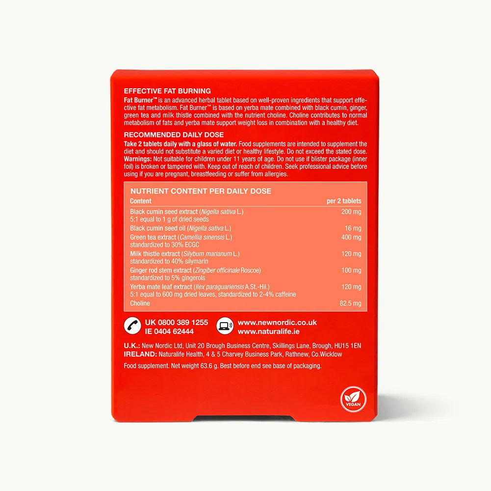New Nordic Fat Burner 60 Tablets