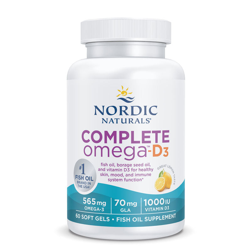 Nordic Naturals Complete Omega-D3 (60ct)