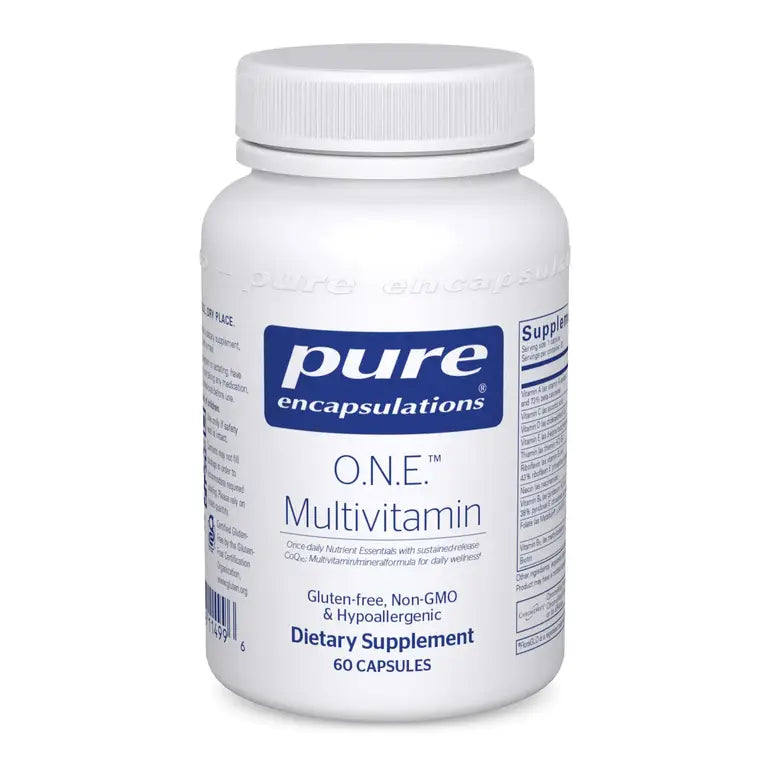 Pure Encapsulations O.N.E Multivitamin (No Iron) 60 caps