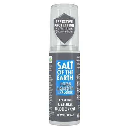 Salt of the Earth Pure Armour Explorer Men's Deodorant Spray