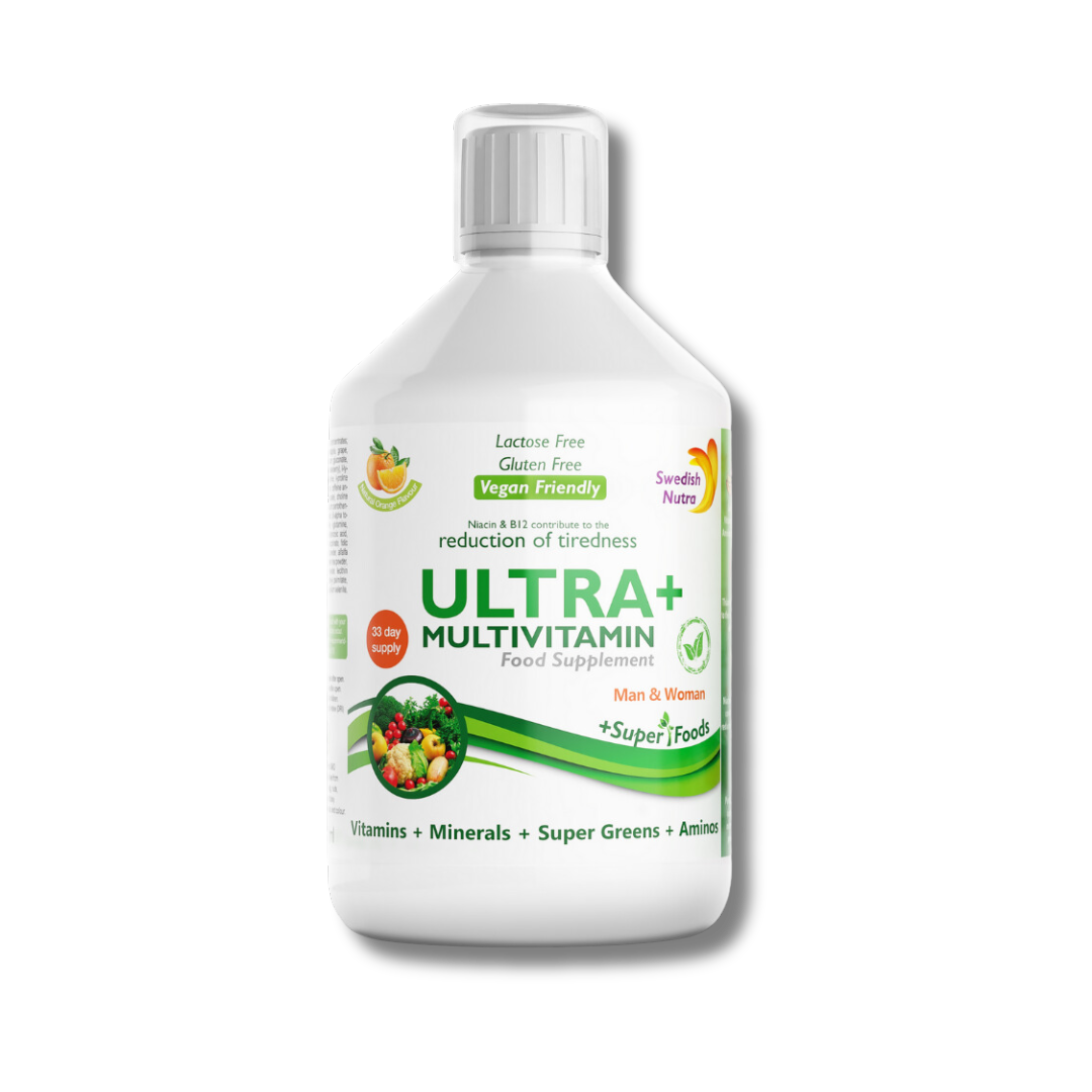 Swedish Nutra Ultra+ Multi-Vitamin Liquid Supplement