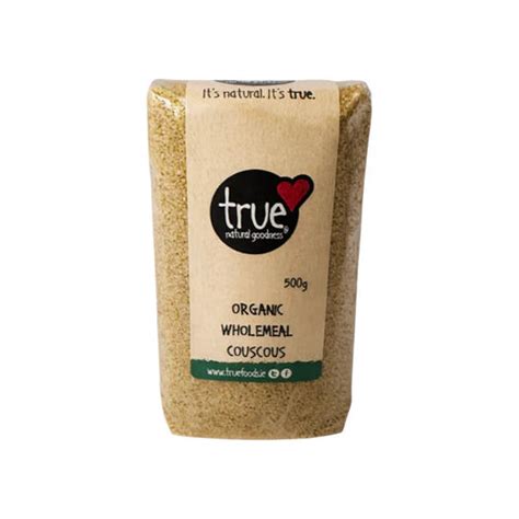 True Foods Organic Wholemeal Couscous – 500g