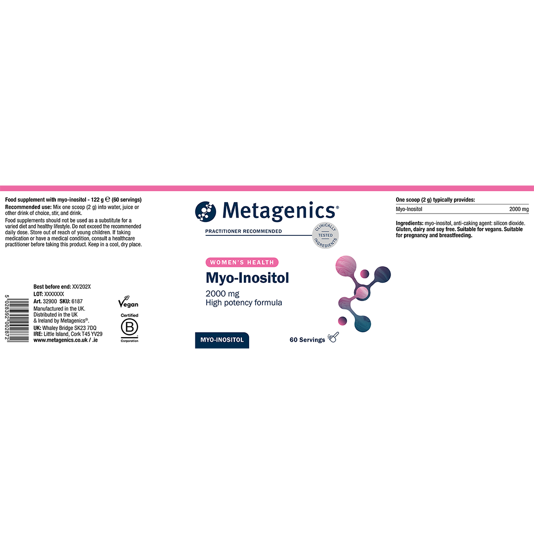 Metagenics Myo-Inositol Powder - 60 servings