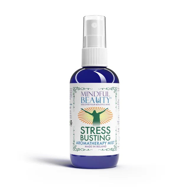 Mindful Beauty Stress Busting aromatherapy mist, made in Ireland.
