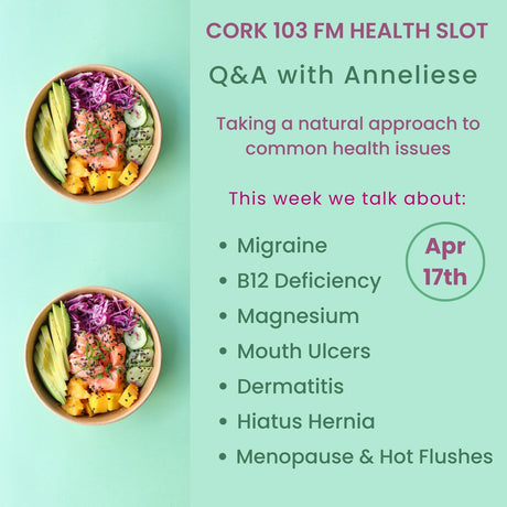Cork 103FM Health Slot with Anneliese Dressel