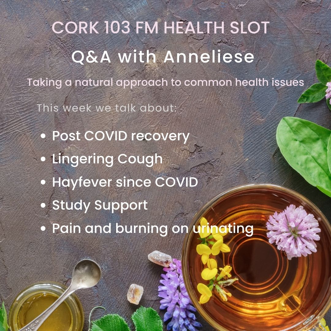 Cork 103FM Health Slot with Anneliese Dressel