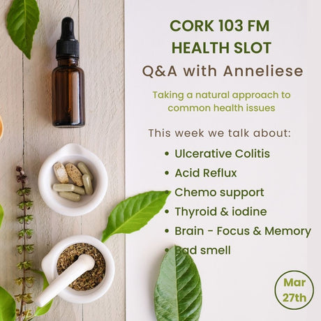 Cork 103FM Health Slot with Anneliese Dressel