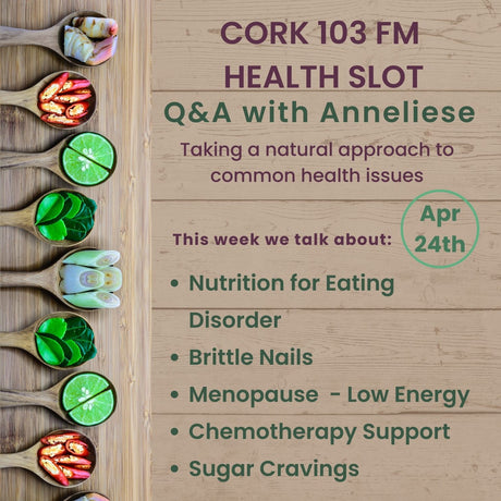 Cork 103FM Health Slot with Anneliese Dressel