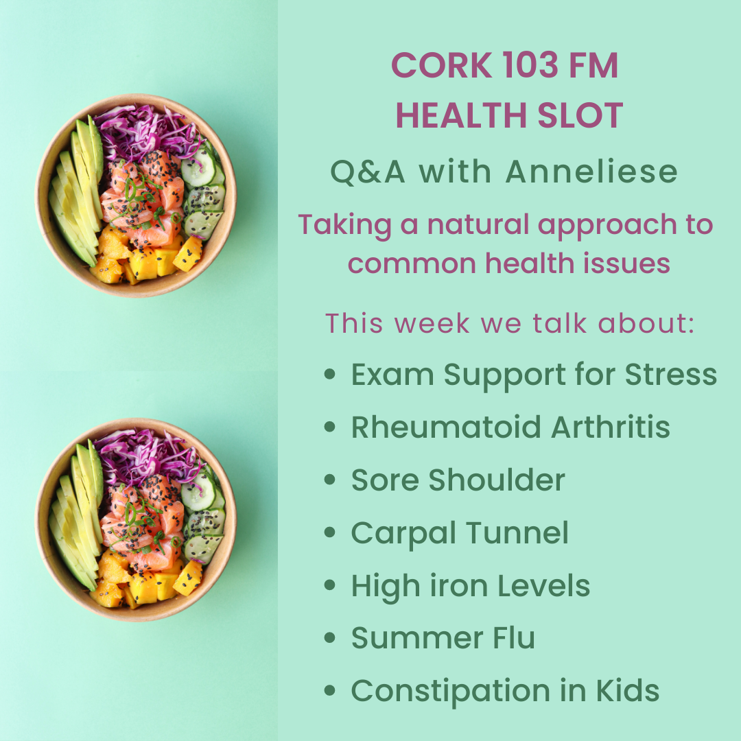 Cork 103FM Health Slot with Anneliese Dressel
