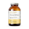 Udo's Choice Ultimate Oil Blend, 180 plant-based capsules, a food supplement containing a natural source of cold-pressed Omega-3, 6, and 9 from flax, sunflower, and sesame seed oils.