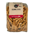 True Natural Goodness Sesame Sticks, 100g pack of crunchy, savory snack sticks.