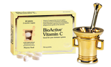Pharma Nord BioActive Vitamin C buffered tablets for immune support, skin health, and energy metabolism.
