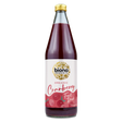 Biona Organic Cranberry Fruit Drink, 750ml bottle.