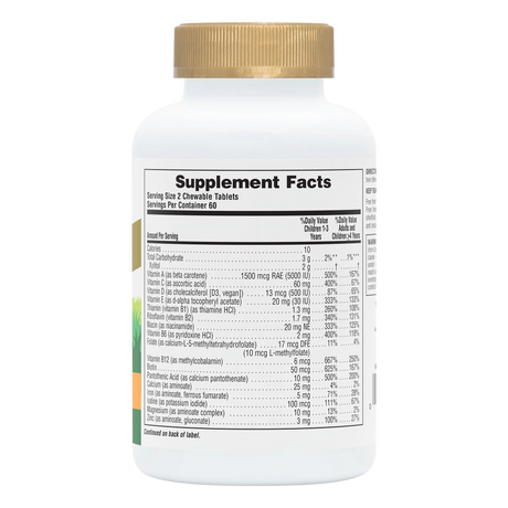 Animal Parade® GOLD Multivitamin Children's 120 Chewables - Orange