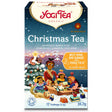 Yogi Tea Christmas Tea 17 organic teabags with Cinnamon Cloves and Star Anise for festive winter wellness support.