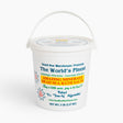 Dead Sea Warehouse 5 lb (2.27 kg) bucket of natural mineral Dead Sea bath salts.