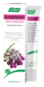 A.Vogel Symphytum Comfrey Skin Hydrator, a nourishing skin cream designed to luminate, lift, plump, and reduce the appearance of fine lines, shown in its product box alongside the tube.
