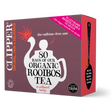 Clipper Organic Rooibos Tea, containing 80 unbleached, plant-based, and biodegradable teabags.
