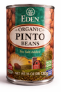 Eden Organic pinto beans no salt added 425g canned beans BPA free plant based protein Ireland health store.