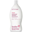 ATTITUDE Baby Leaves Unscented Washing Up Liquid, a 700ml, vegan, dermatologically tested, and EWG Verified formula of 98.1% natural origin.