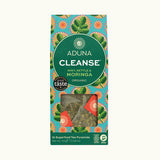 Aduna Cleanse Mint Nettle and Moringa tea box.