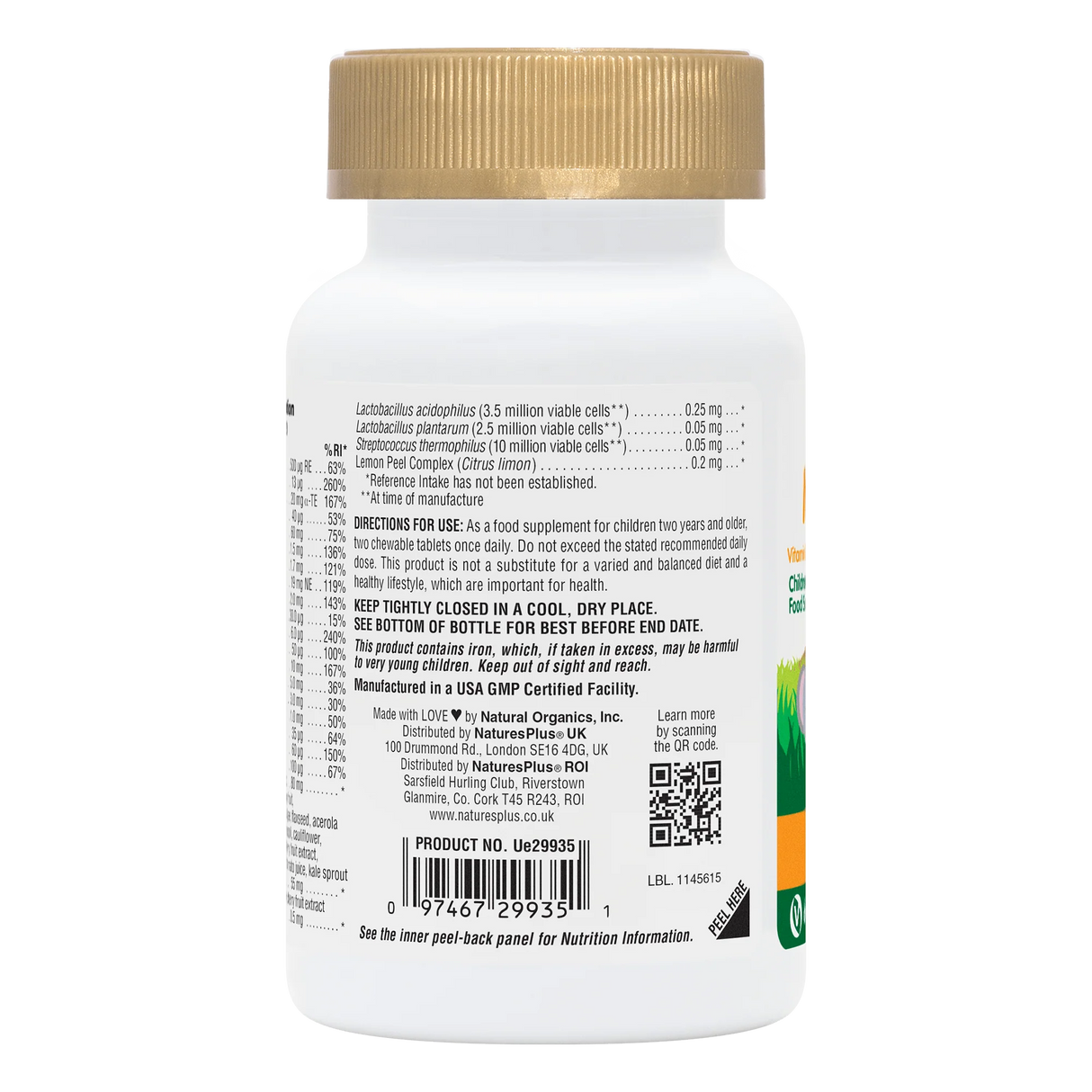 Animal Parade® GOLD Multivitamin Children's Chewables - Orange
