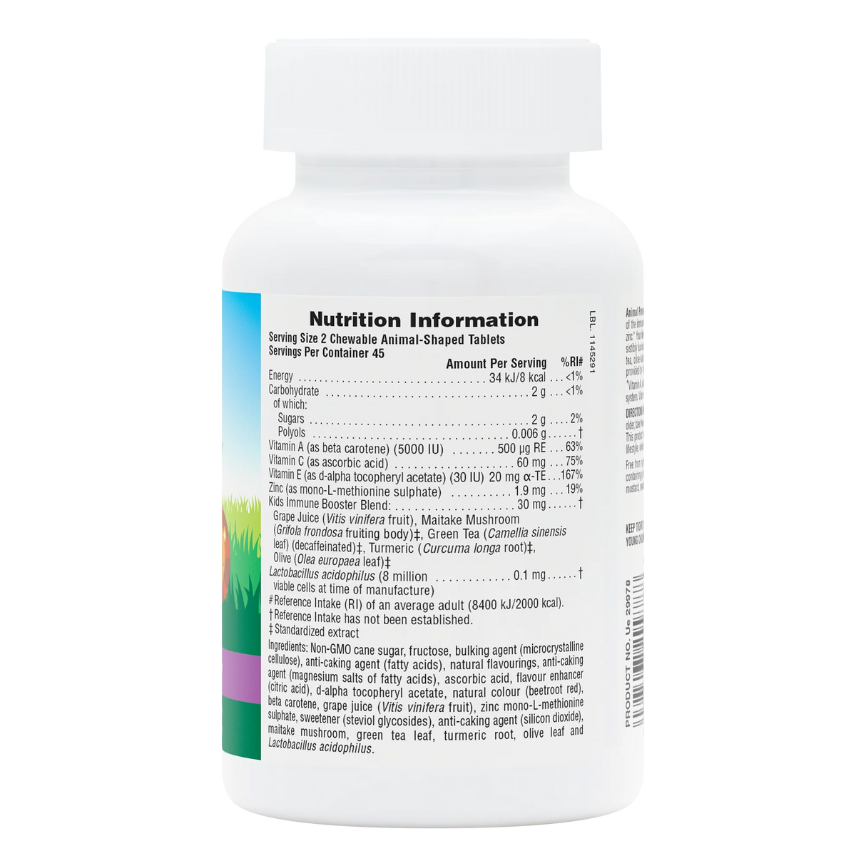 Nature’s Plus Animal Parade Kids Immune Booster Chewables