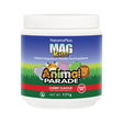 Nature's Plus Animal Parade MagKidz children's magnesium powder, sugar-free cherry flavour for muscle and nervous system support.