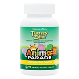 Nature's Plus Animal Parade Tummy Zyme children's chewable tablets for digestive support and nutrient absorption.