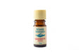 A 5ml amber glass bottle of Atlantic Aromatics Organic Spearmint Oil with a ribbed cream cap on a white background.