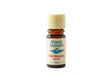 A 5ml amber glass bottle of Atlantic Aromatics Organic Wild Marjoram essential oil with a cream-colored ribbed cap on a white background.