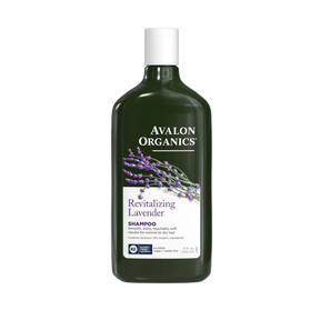 Avalon Organics Revitalizing Lavender Shampoo bottle 325ml .