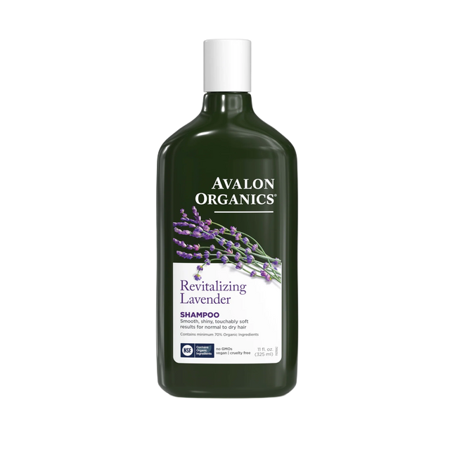 Avalon Organics Revitalizing Lavender Shampoo bottle 325ml .