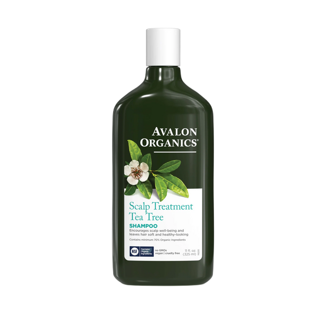 Avalon Organics Scalp Treatment Tea Tree 325ml Shampoo.