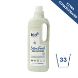 Bio-D Cotton Fresh laundry detergent bottle on a white background