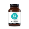 Bottle of Viridian High Five B5 B-complex + Vit C supplement on a white background
