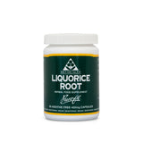 Supplement container labeled 'Liquorice Root' by Bio-Health on a white background