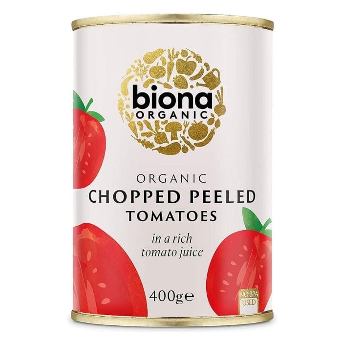 Biona Organic Chopped Peeled Tomatoes 12 x 400g product image
