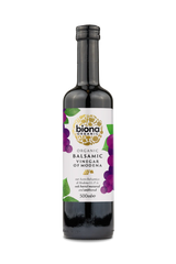 Biona Organic Balsamic Vinegar of Modena, 500ml oak barrel matured bottle.