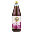 Biona Organic Beetroot Pressed Juice, 750ml glass bottle of vegan vegetable drink.